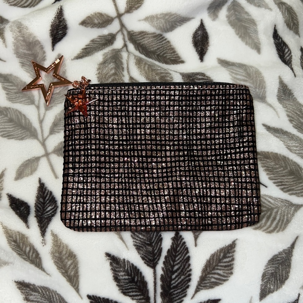 Glittery Mac mini cosmetic bag
